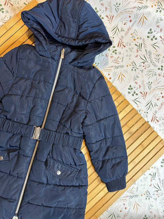 Куртка зимова на дівчинку 6-7р