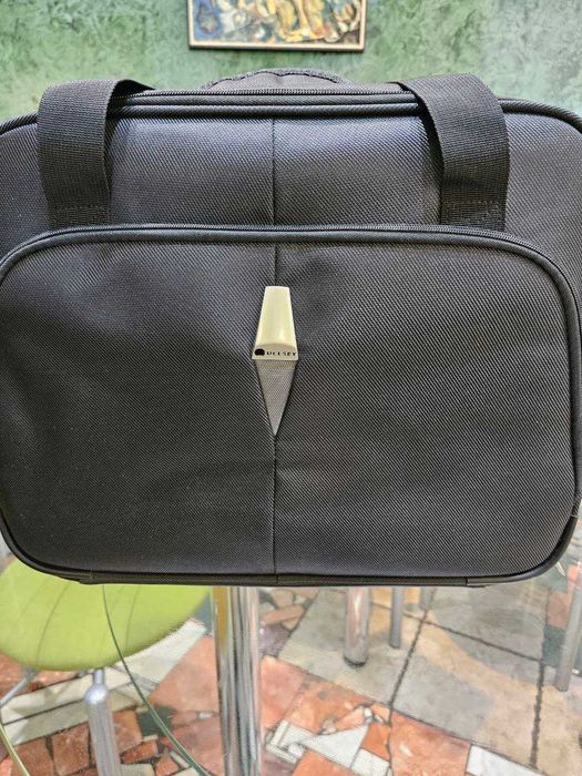 Сумка дорожная – DELSEY – Черная– 18 дюймов – 3 отделения
