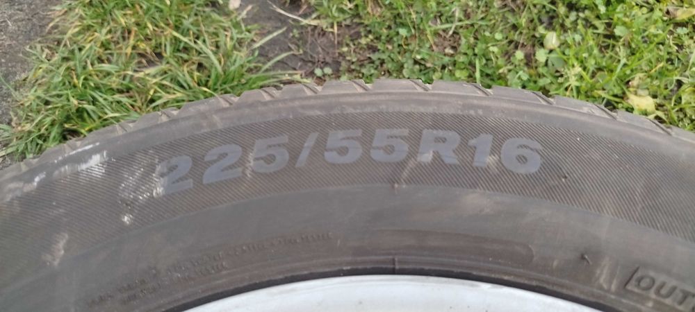 Koła z oponami na felgach Rial, 7J16, 5X120 z oponami letnimi