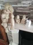 Conjunto de 4 anjos