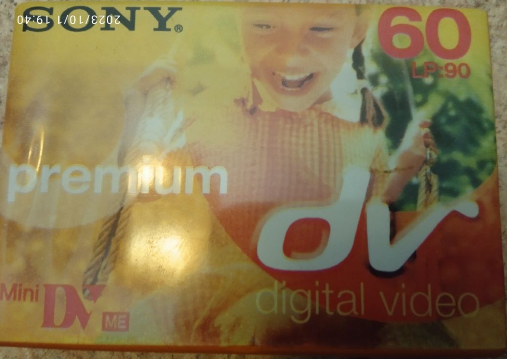 Видеокассета мини ДиВи 60мин mini DV digital video