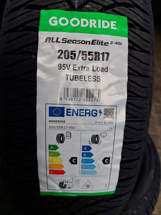 NOWE opony całoroczne 205/55R17 Goodride Z-401 WYSYŁKA