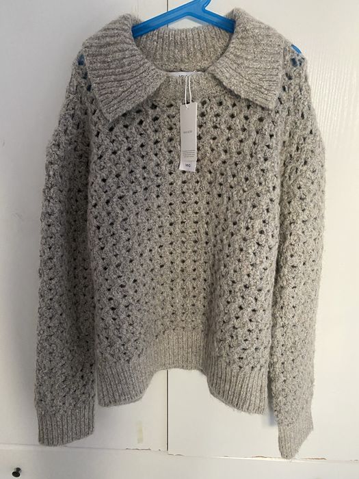 Світер Манго сірий розмірL