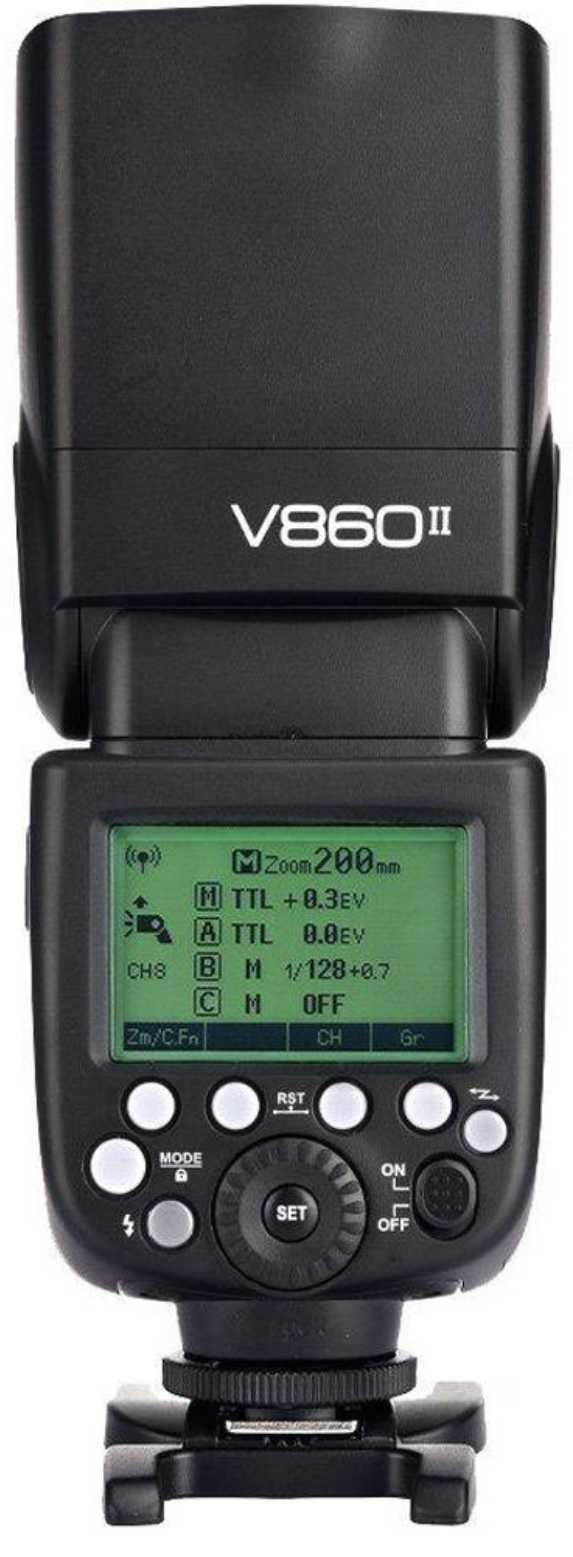 GODOX Kit Flash E-TTL V860II-S para Sony com duas baterias