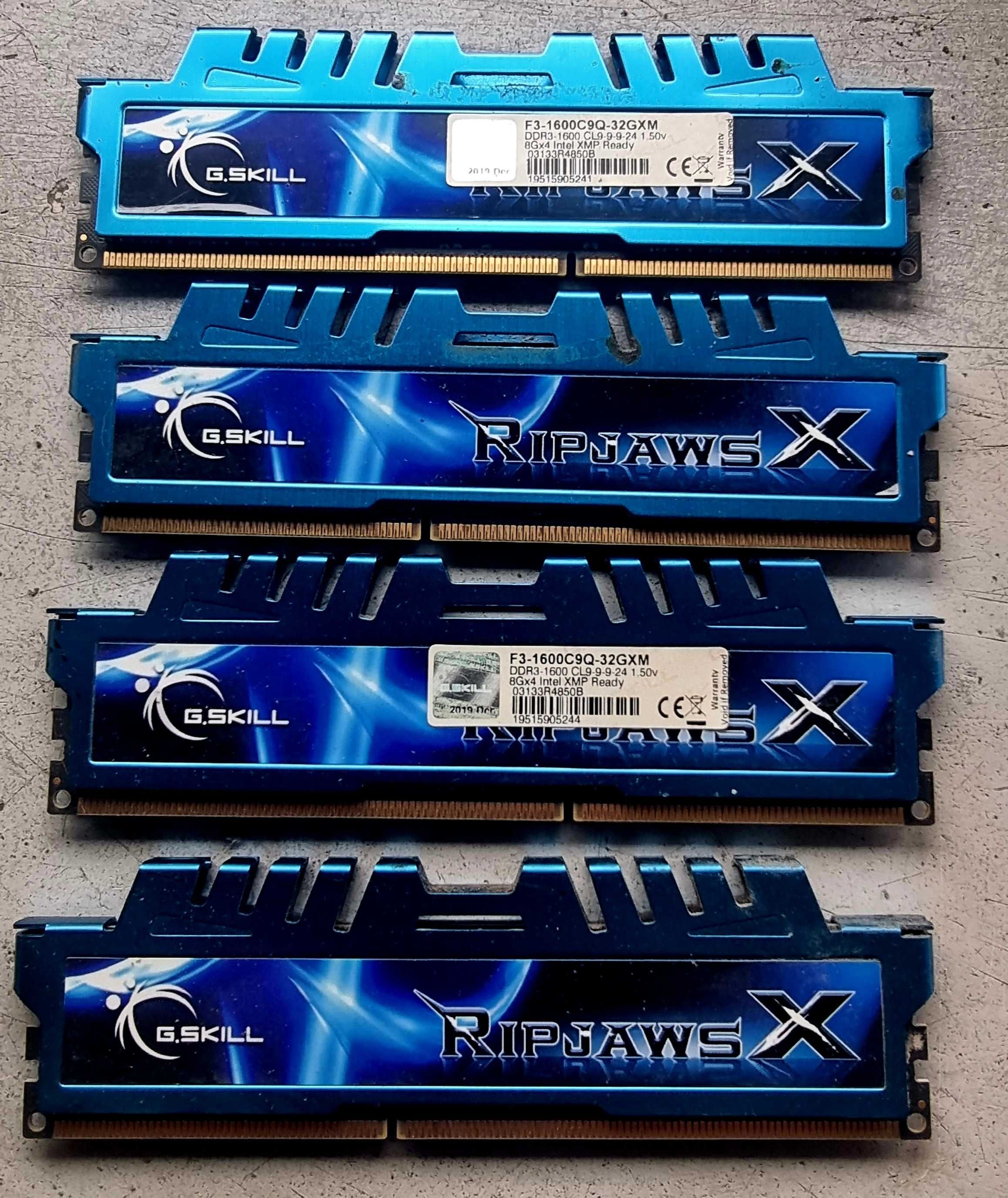 Pamięć RAM 16 gb ( 2 x 8 gb ) G.SKILL Ripjaws DDR3 F3-1600C9Q-32GXM