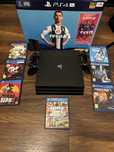 Konsola PS4 pro 1tb + pady + gry - Idealny zestaw dla gracza!