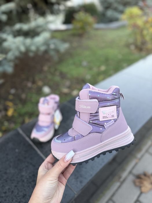 Томм , дутики , зимові черевики , 27-32 , для девочек , зимние