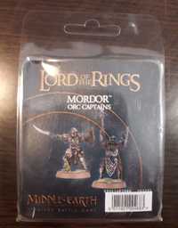 Lord of the Rings. Mordor Orc Captains. METAL. NOWE