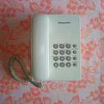 Używany telefon stacjonarny Panasonic KS-TS500PDW | SPRAWNY