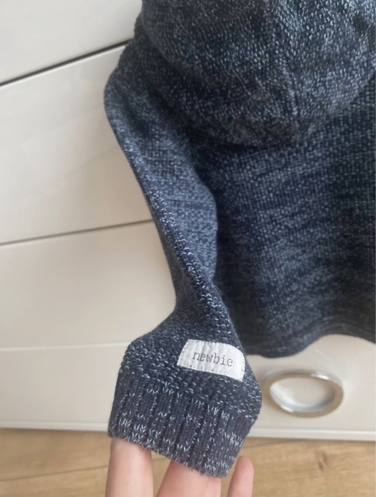 Granatowy sweter Newbie 92 98