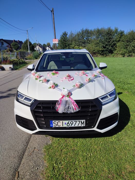 Samochód auto do ślubu wynajem Audi Q5
