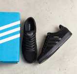 Кроссовки Adidas Campus черные, весенние, Кеды Адидас мужские