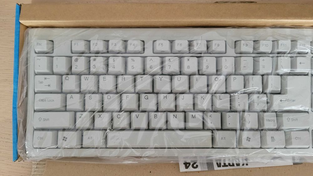 Zabytkowa Klawiatura PS/2 Shark SH901 • NOWA • Retro • Kolekcjonerska