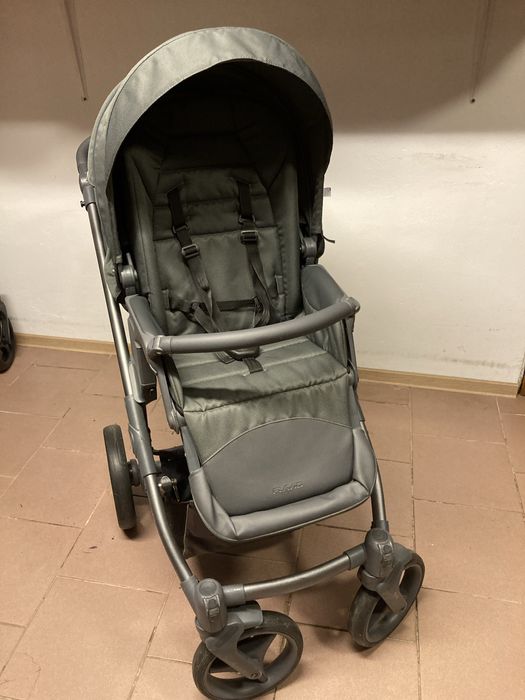 Wózek BEBETTO FLAVIO 2w1 / 3w1 / 4w1 z bazą isofix Śiwy