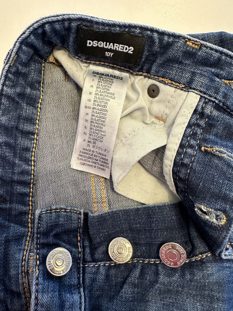 Spodnie jeansowe Dsquared2 - rozm 10Y