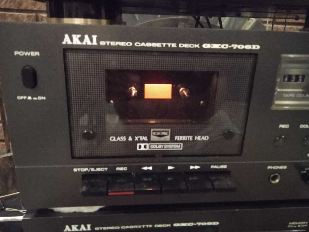 Кассетная дека Akai GXC-706D