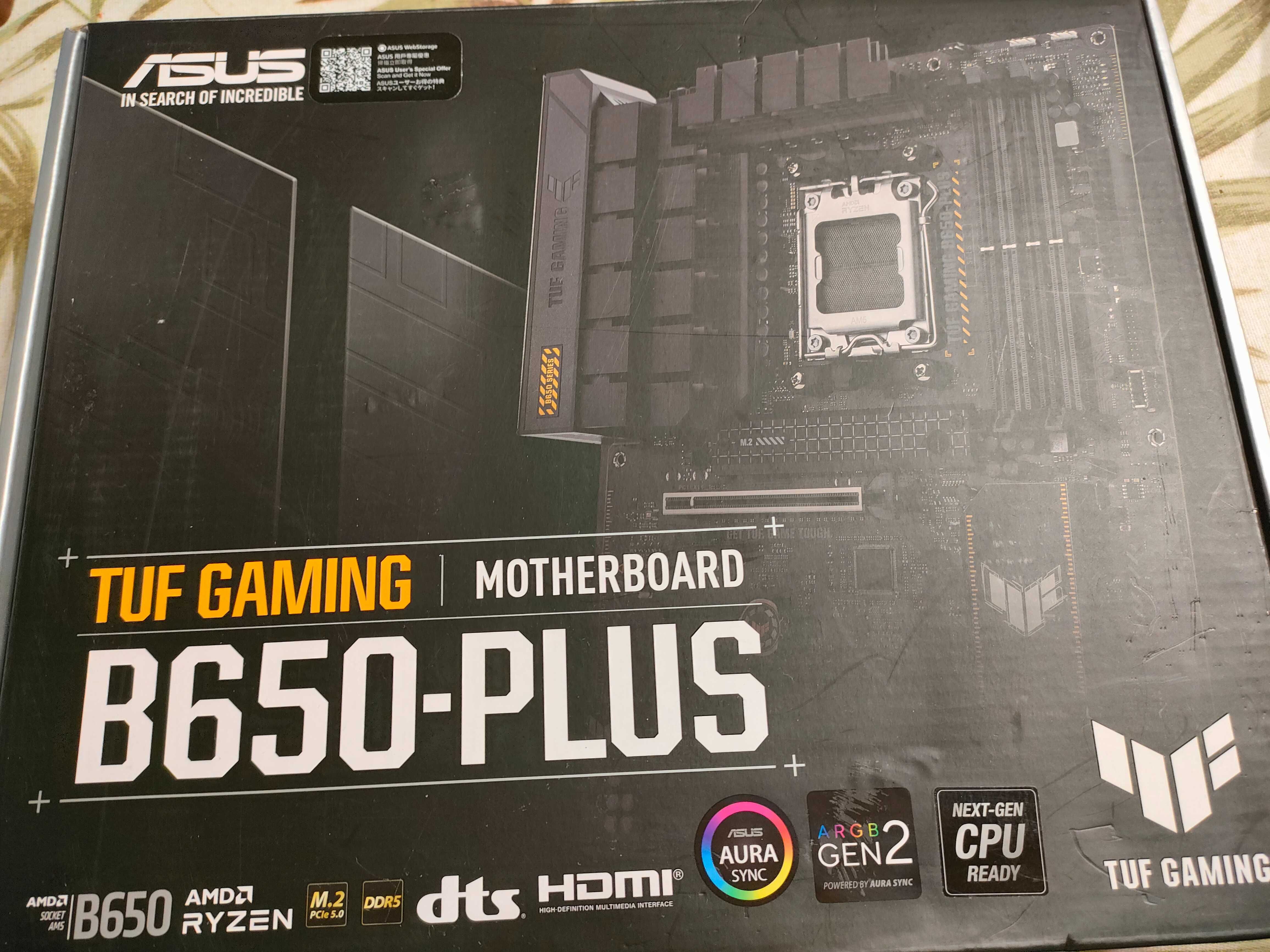 Płyta główna ASUS TUF Gaming B650-PLUS