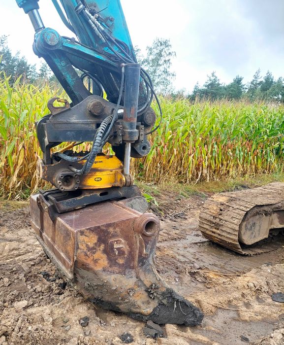 Koparka gąsienicowa Kobelco SK250NLC-6E rototilt 25t