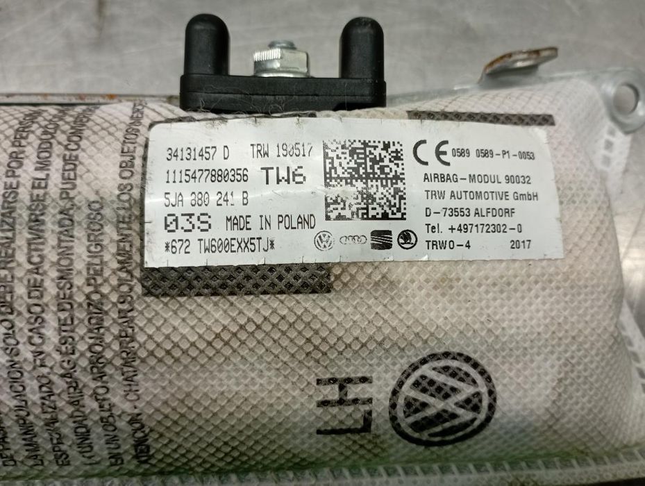 Airbag banco esquerdo CITROËN C3 III Van (SX_, SY_)