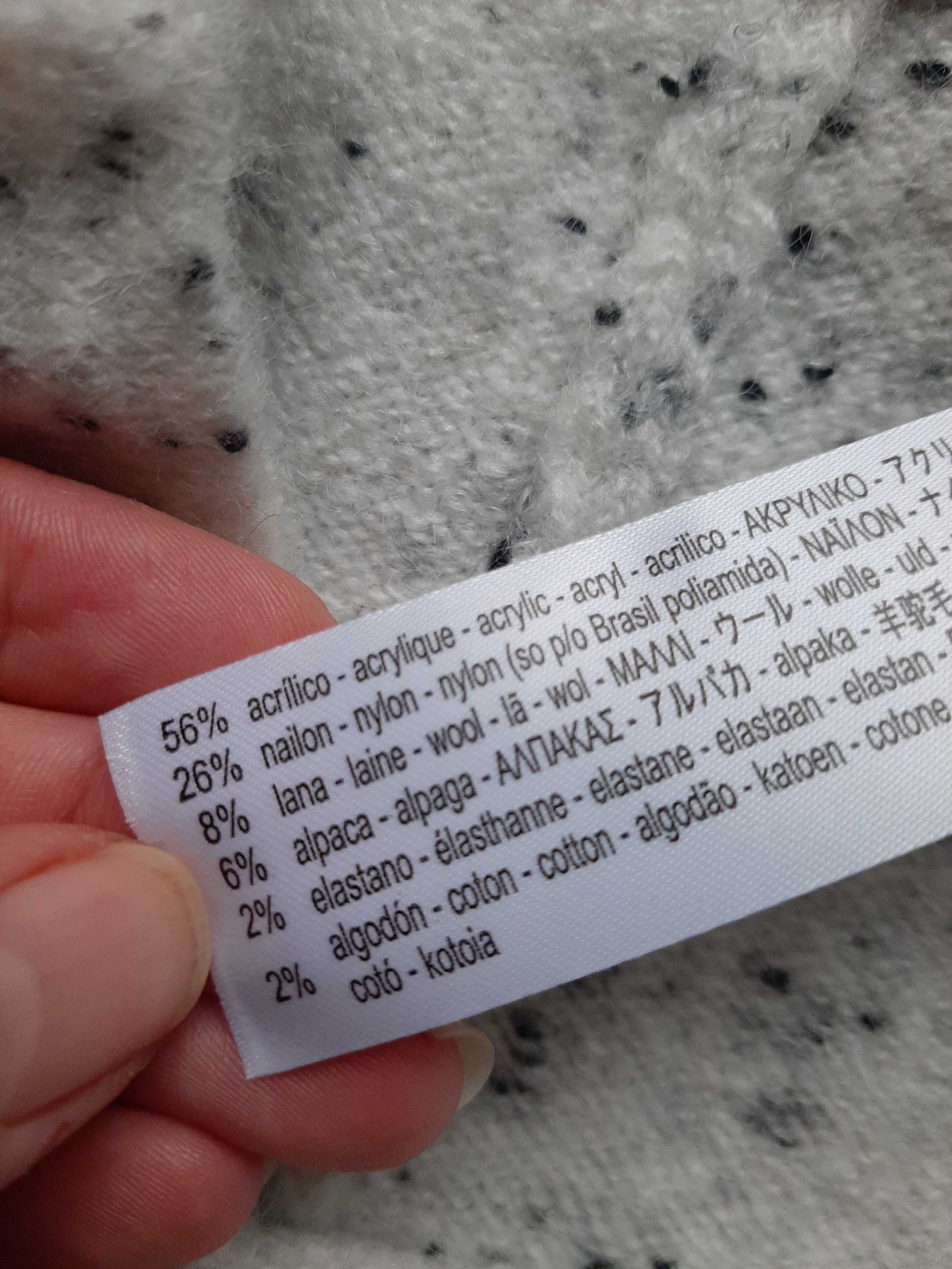 sweterkowe spodnie dresowe zara świetny skład