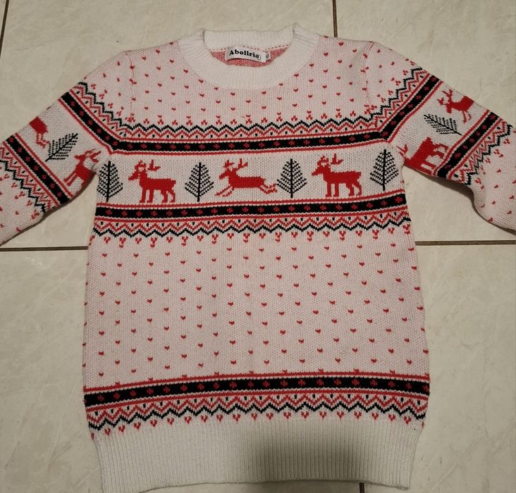 Светр Різдвяний, кофта Новорічна для хлопчика