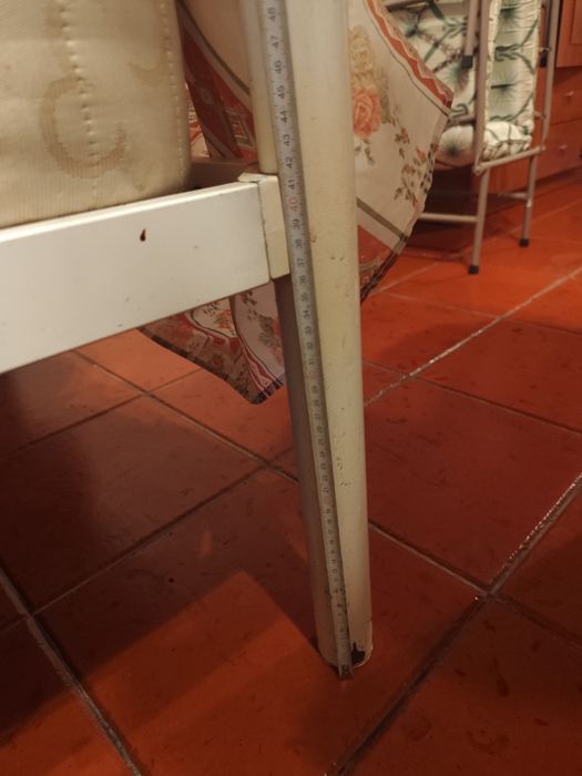 Cama de Ferro Branca