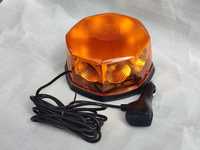 Kogut lampa ostrzegawcza LED pomarańczowa 8 trybów