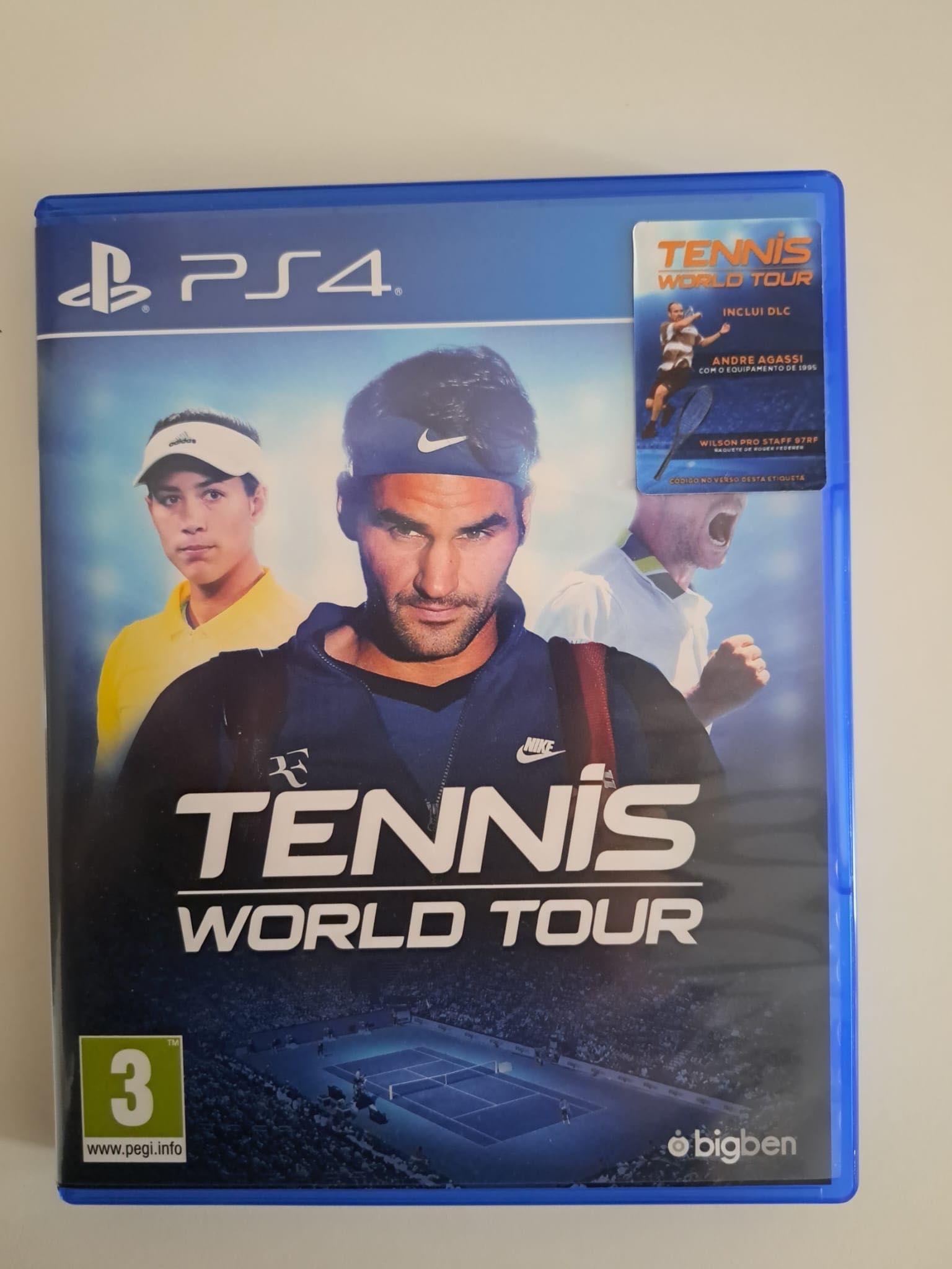 Jogo PS4 - Tennis world tour