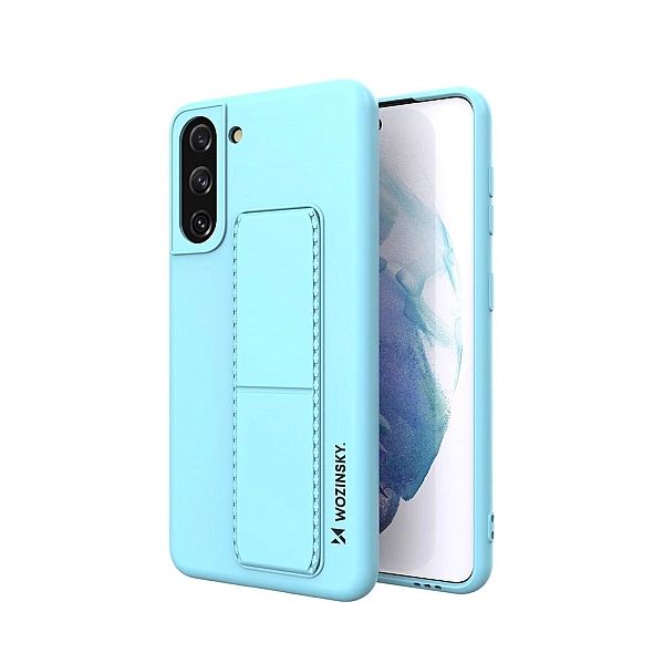 Wozinsky Kickstand Case elastyczne silikonowe etui z podstawką Samsung