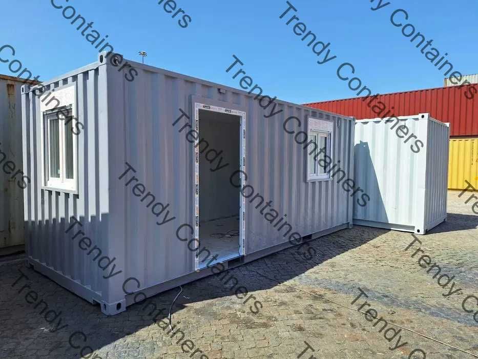 Contentor Escritório 6 Metros (20 Pés) | Pronto a Usar