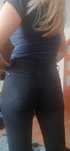 Spodnie czarne jeansy Destination