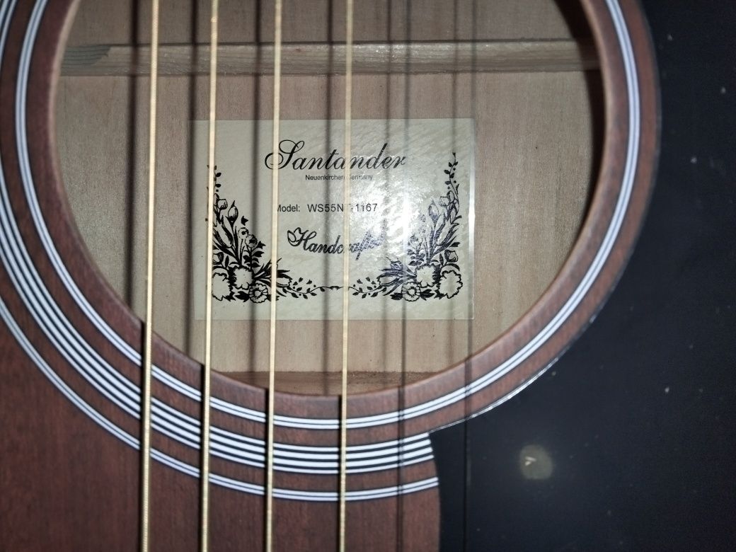 Guitarra eletroacústica cordas aço