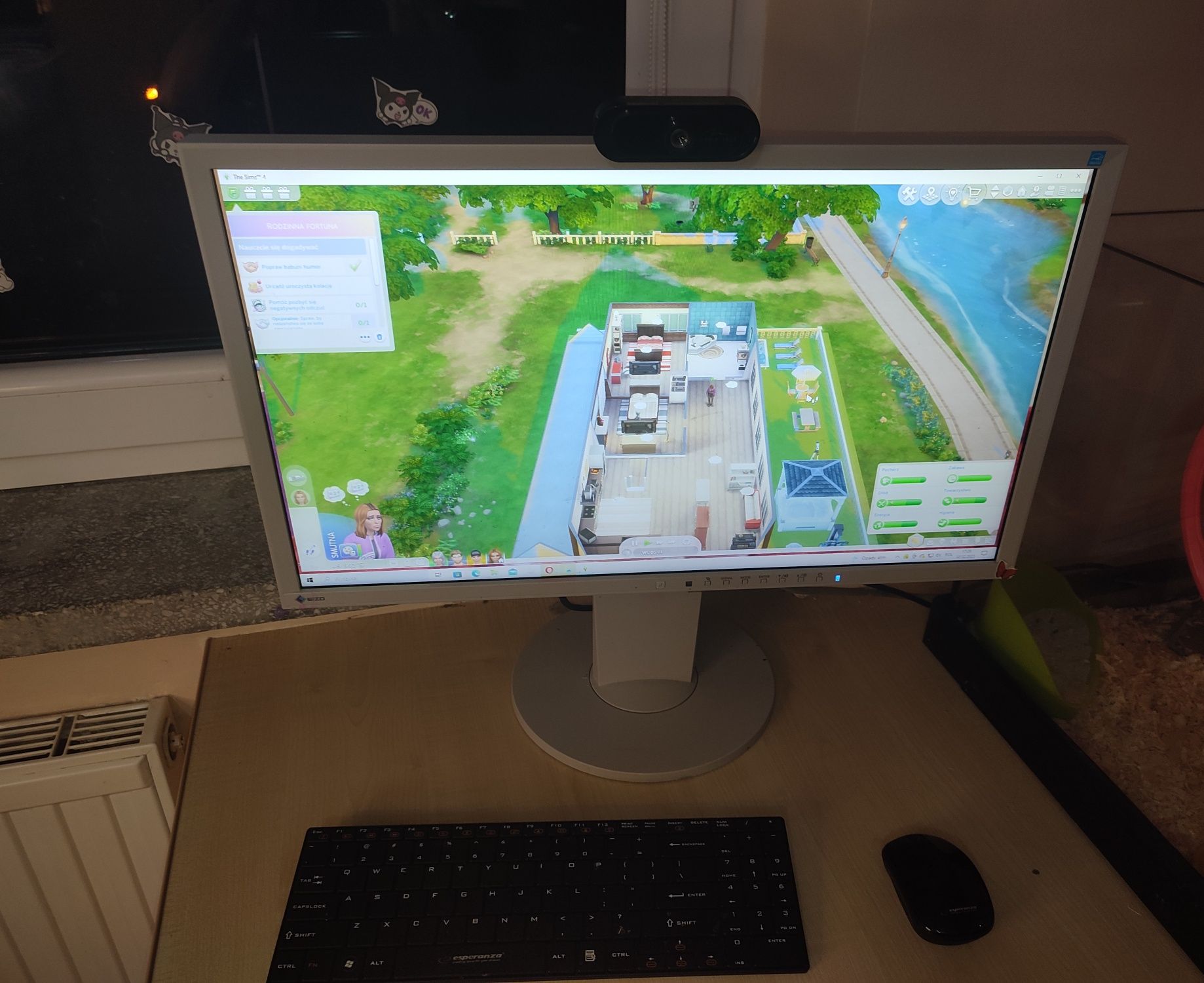 Komputer Dell Inter(R) Core Tam i5 z monitorem i akcesoria