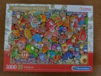 Puzzle Impossilble 1000 Clementoni Świąta
