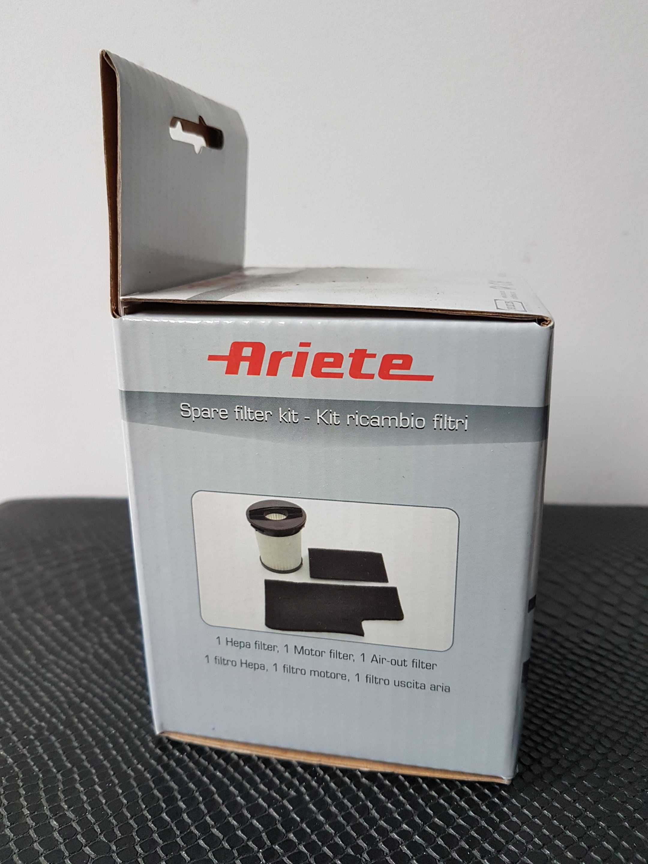 Zestaw nowych filtrów do odkurzacza Ariete JETFORCE DELONGHI Filtr