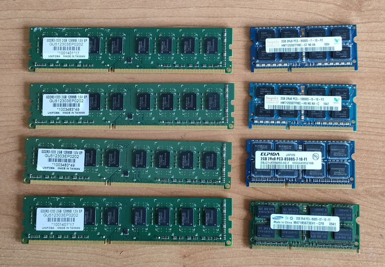 Memórias Ram p/ PC e Portátil, DDR2, desde 2€