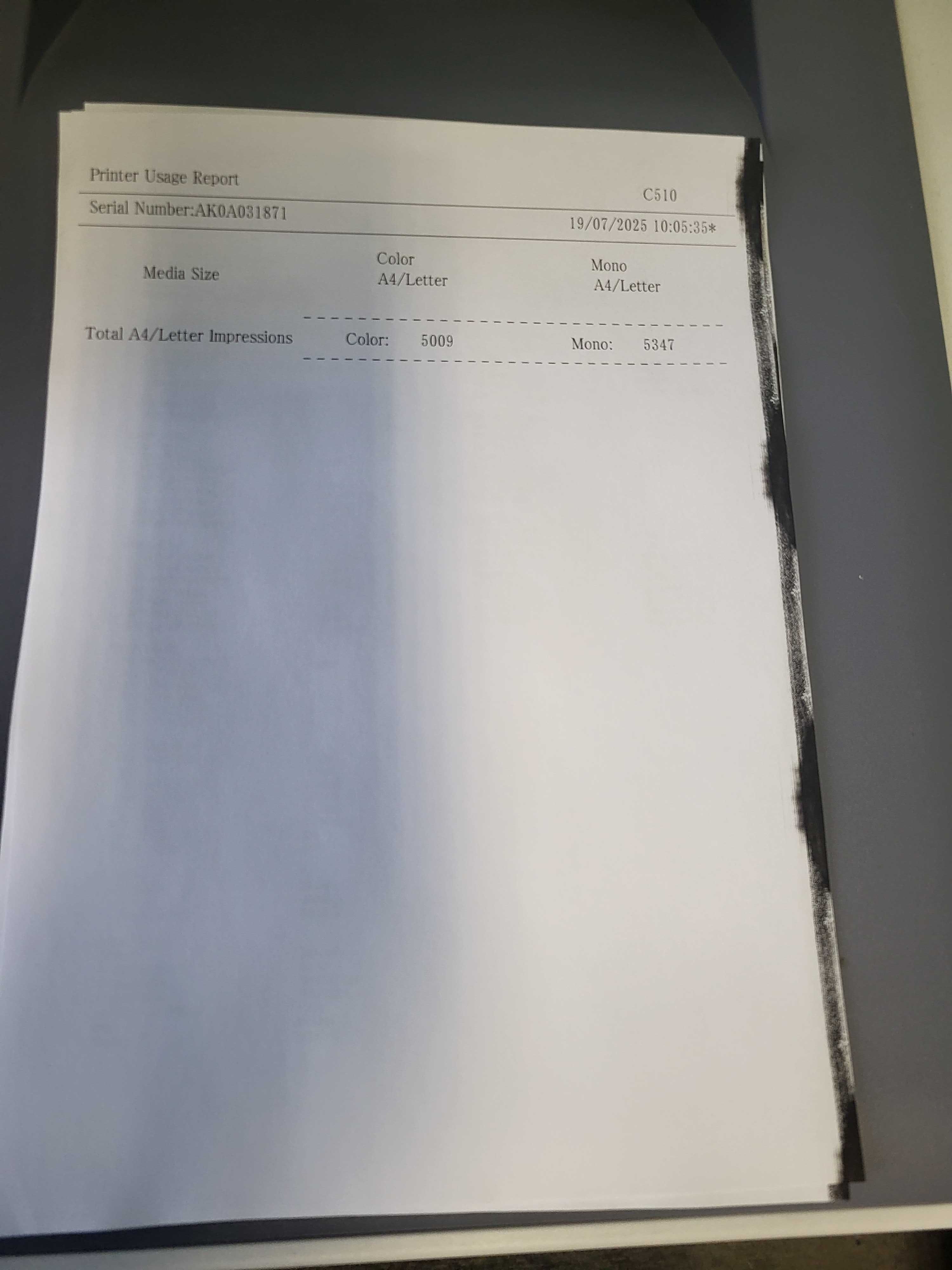Drukarka laserowa color OKI C510dn