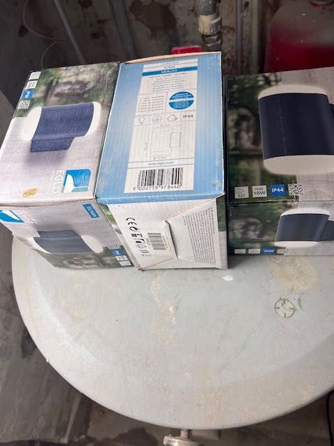 Sprzedam lamy zewnętrzne Eglo Merlito 3szt