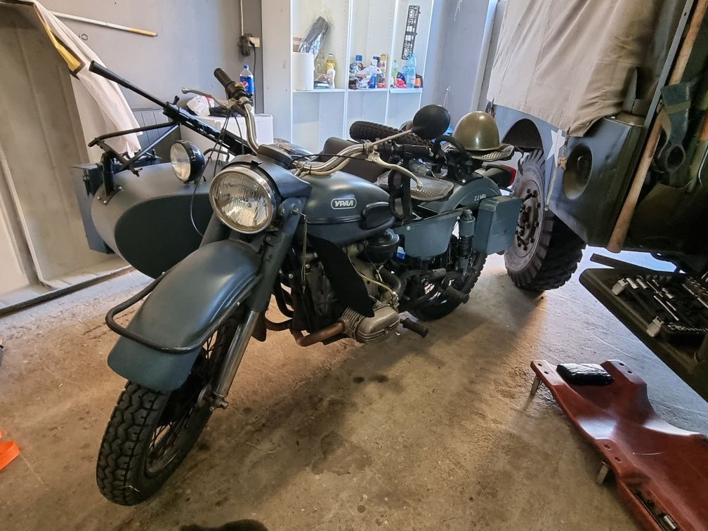 Ural, motocykl, po renowacji stan bardzo dobry