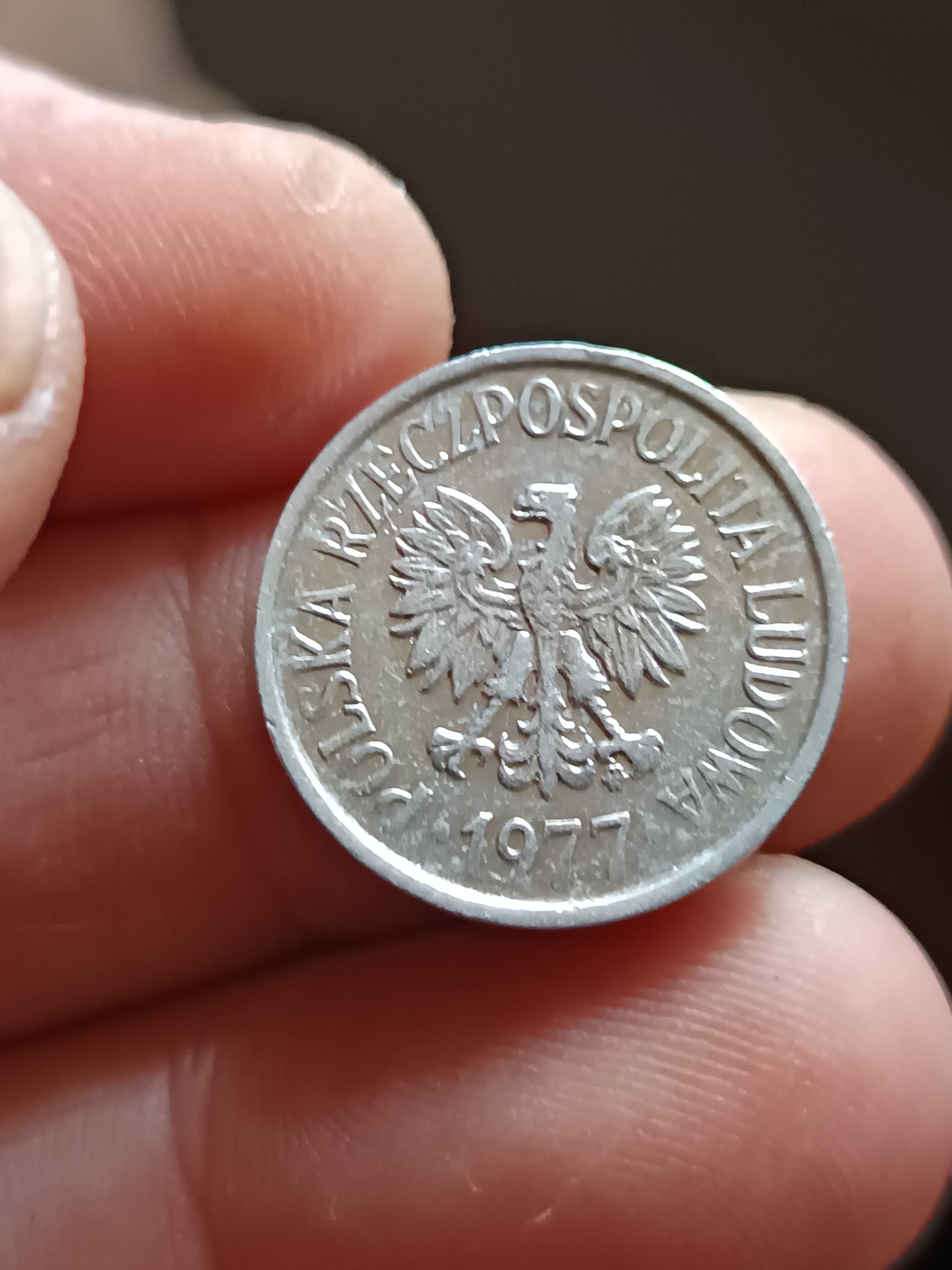 Sprzedam monetę 20 groszy 1977 rok skretka