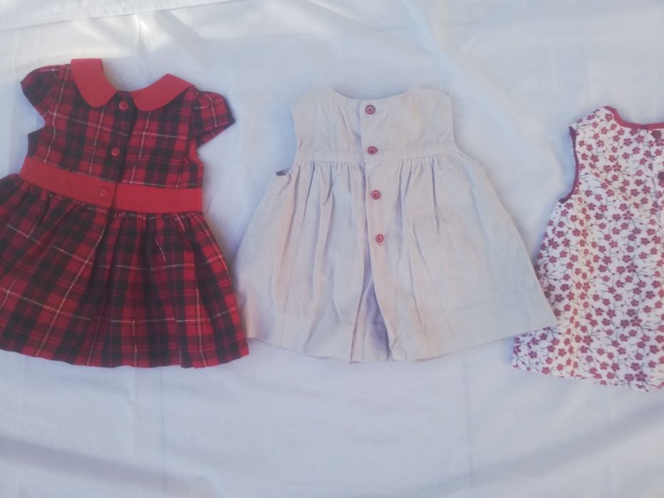 Vestidos menina 3 meses