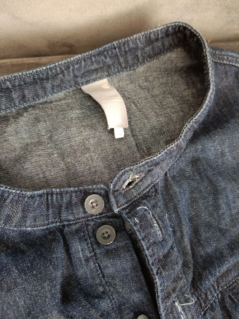 Sukienka jeansowa,z guzikami, jeans