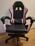Cadeira gaming rosa