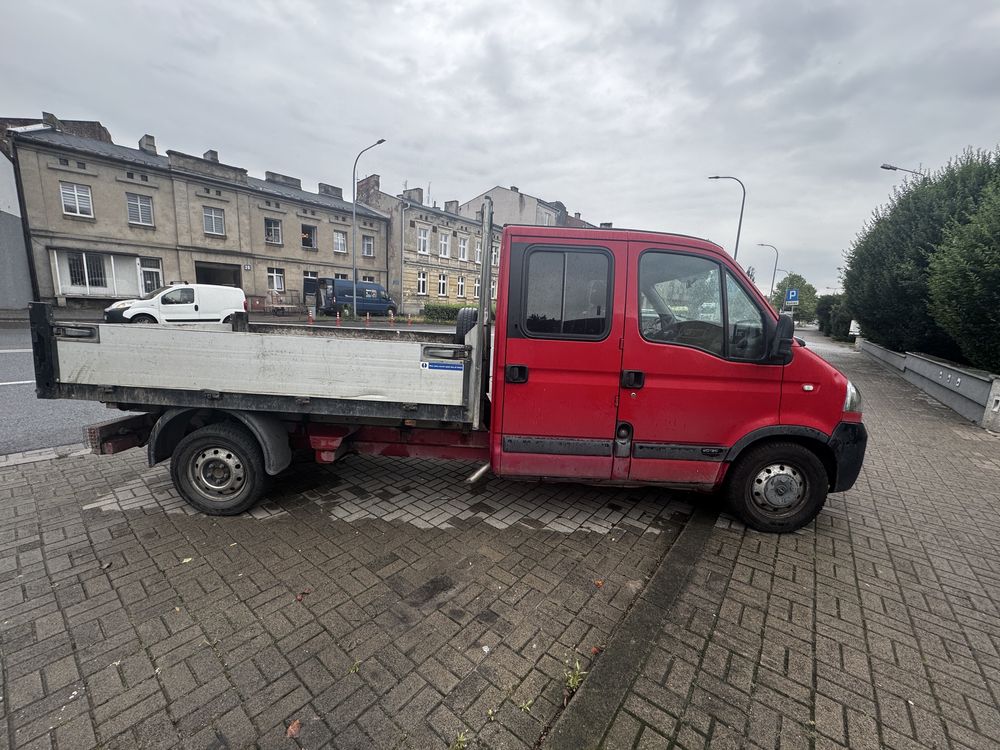 Opel Movano 2,5 2008  doka, kiper, brygadówka