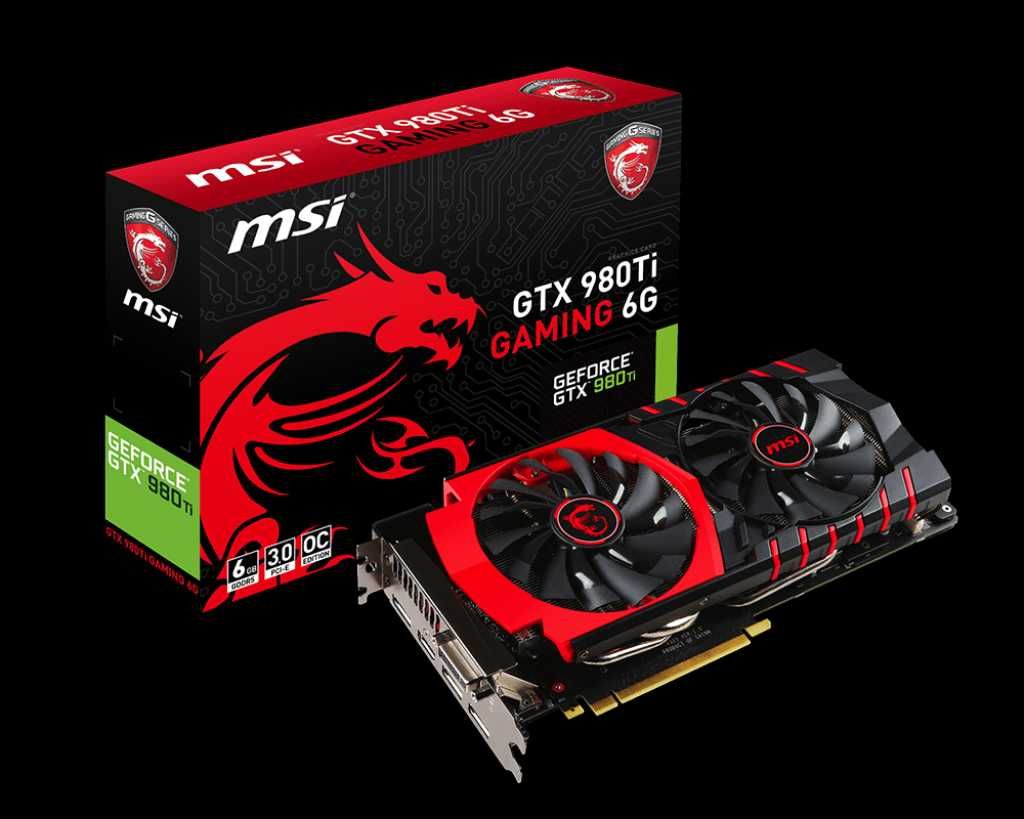 Karta Graficzna Nvidia MSI GTX 980Ti Gaming 6G