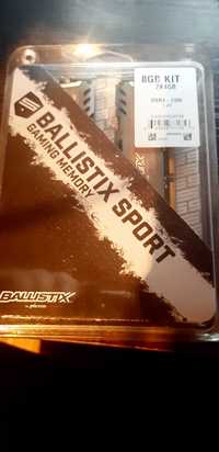Pamięć RAM 2x 4 GB Ballistix Sport LT, DDR4, 2400MHz, CL16