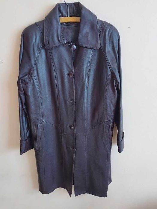 kurtka skórzana z dopinaną podszewką