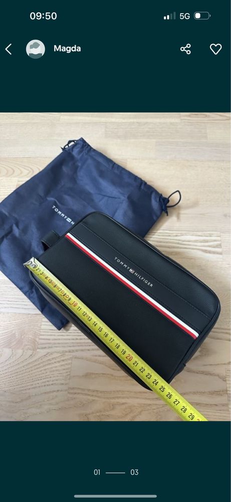 Nowa kosmetyczka Tommy Hilfiger męska