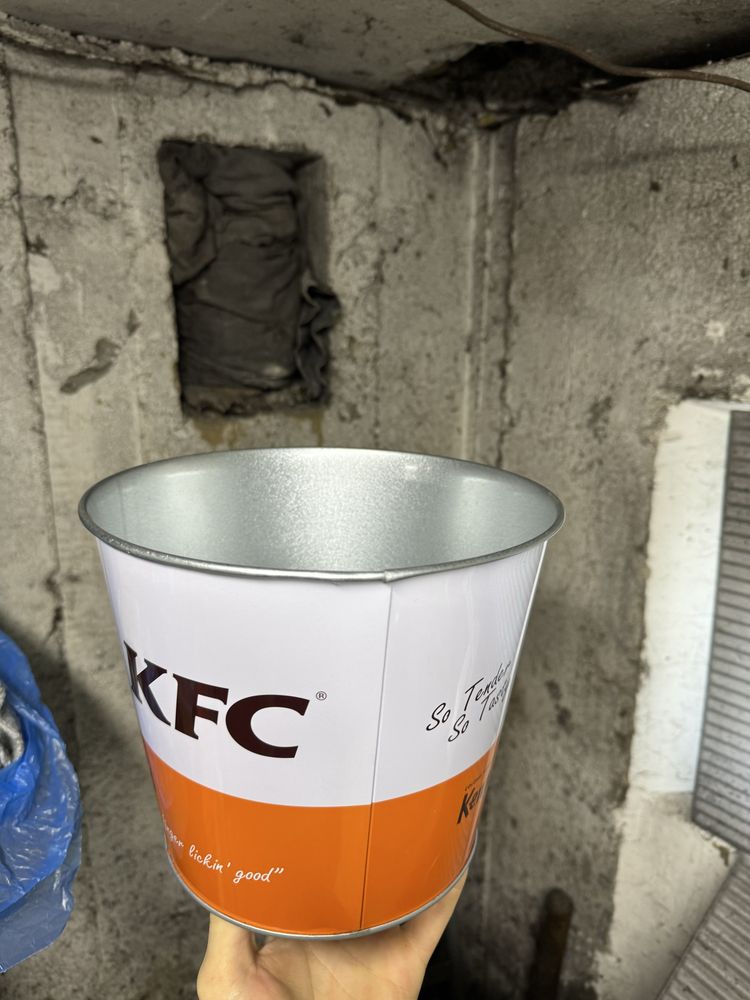 Kubełek KFC Metalowy Oryginalny