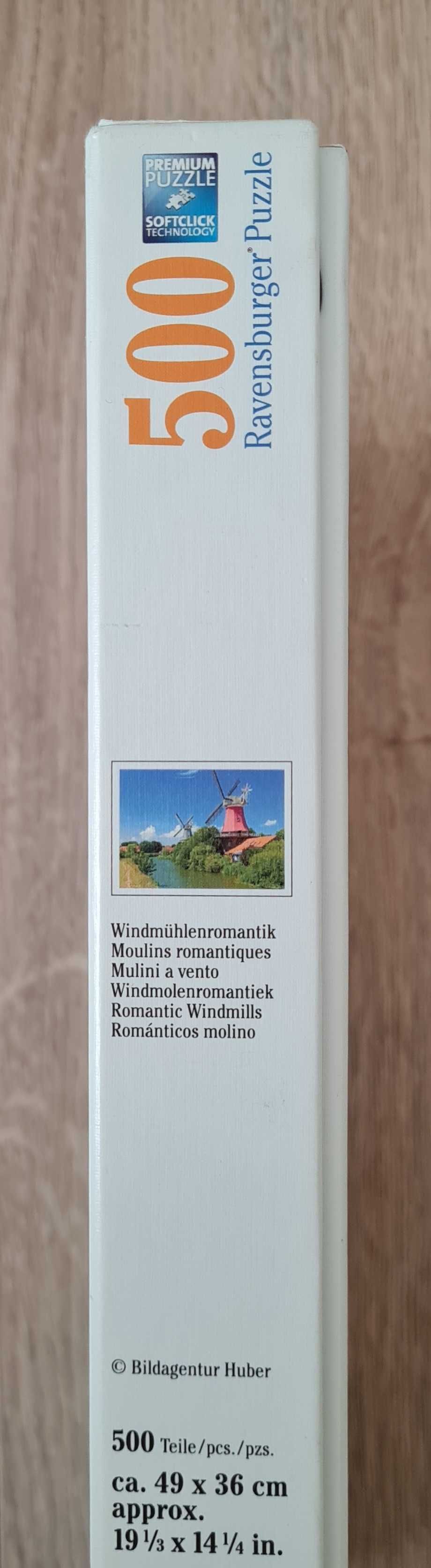 Puzzle Ravensburger 500 Romantic Windmills